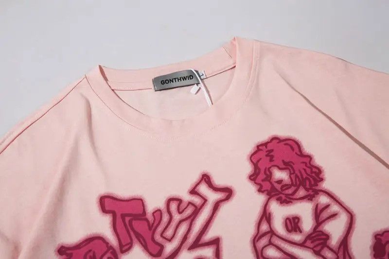 Vintage Harajuku Cartoon GraphicTshirt Oversized Size US M / EU 48-50 / 2 - 4 Thumbnail