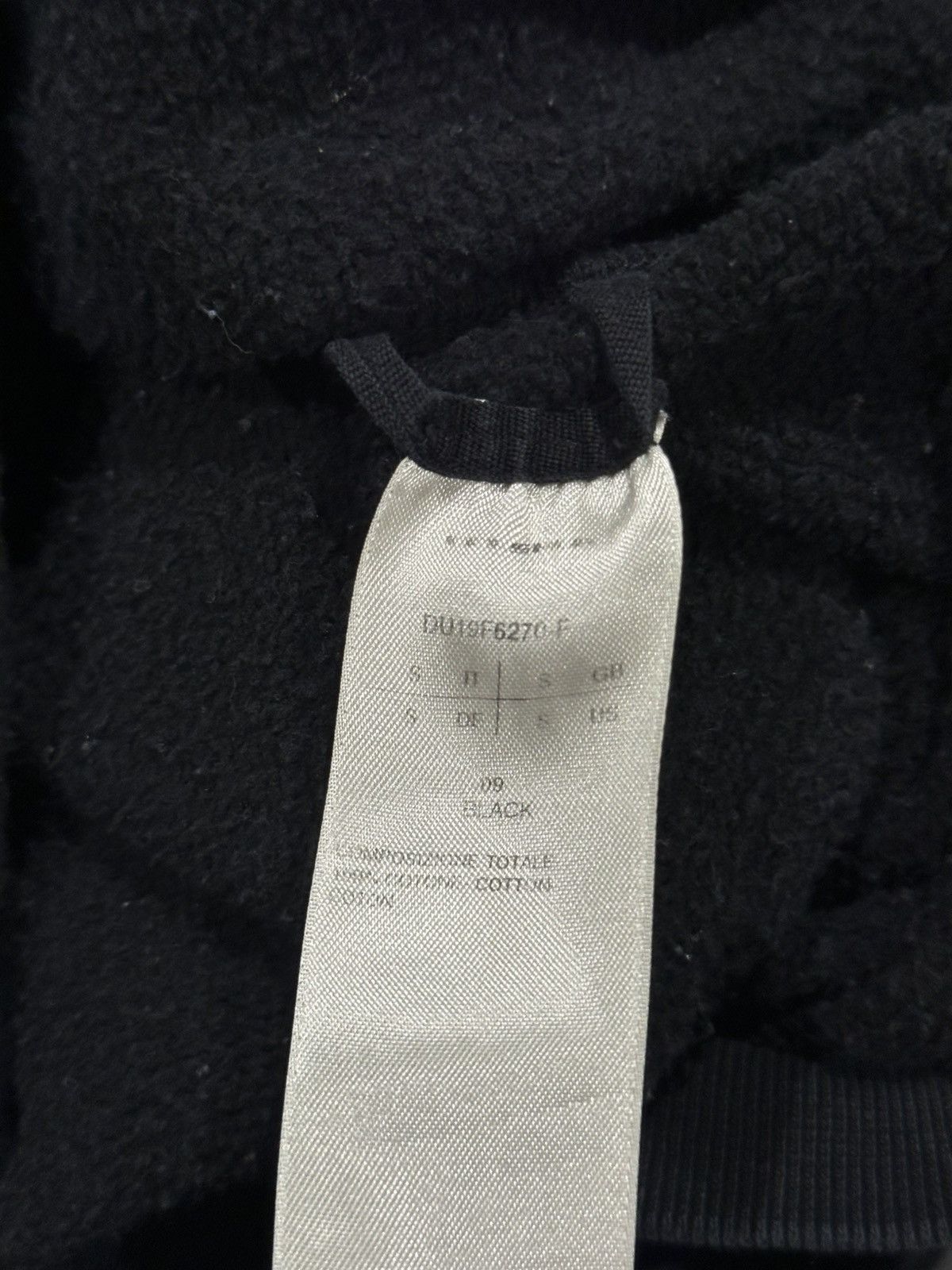 Rick Owens FW19 Larry Crewneck Sweatshirt S Size US S / EU 44-46 / 1 - 7 Thumbnail