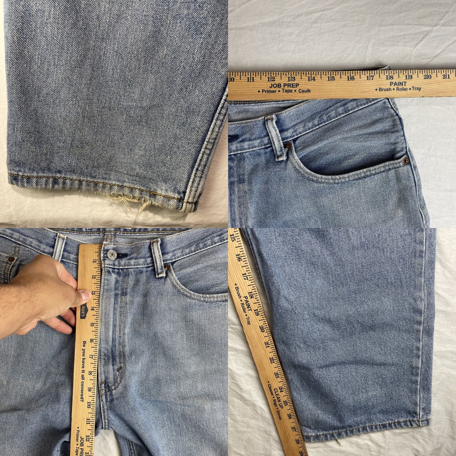 Levi's Levi's 550 Jeans Mens 38x30 Relaxed Fit Blue Denim Medium Wash Zip Fly Denim Pants Mens Regular Straight Leg? Size US 38 / EU 54 - 9 Thumbnail