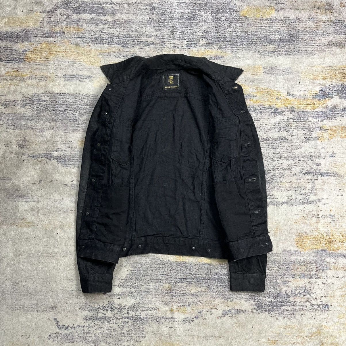 Murder License Murder Licence waxed denim jacket vkei style Size US S / EU 44-46 / 1 - 7 Thumbnail