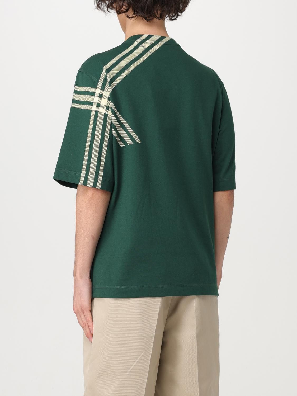 Burberry o1y0426 Crewneck T-Shirt in Dark Green Size US M / EU 48-50 / 2 - 3 Thumbnail