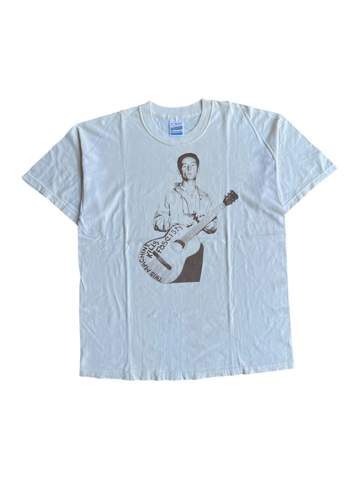Vintage 90s Billy Bragg Tshirt Size US XL / EU 56 / 4 - 1 Thumbnail