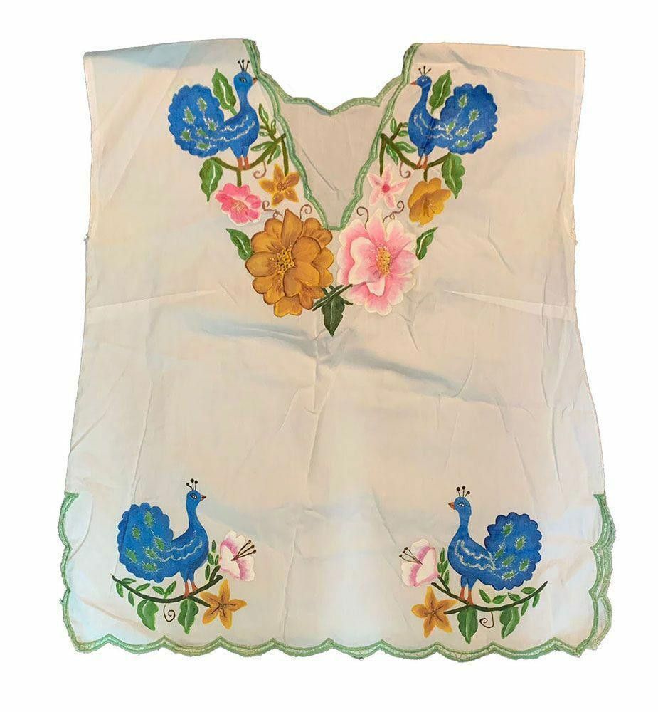Designer Used White Hand Made Blouse L Size L / US 10 / IT 46 - 5 Thumbnail