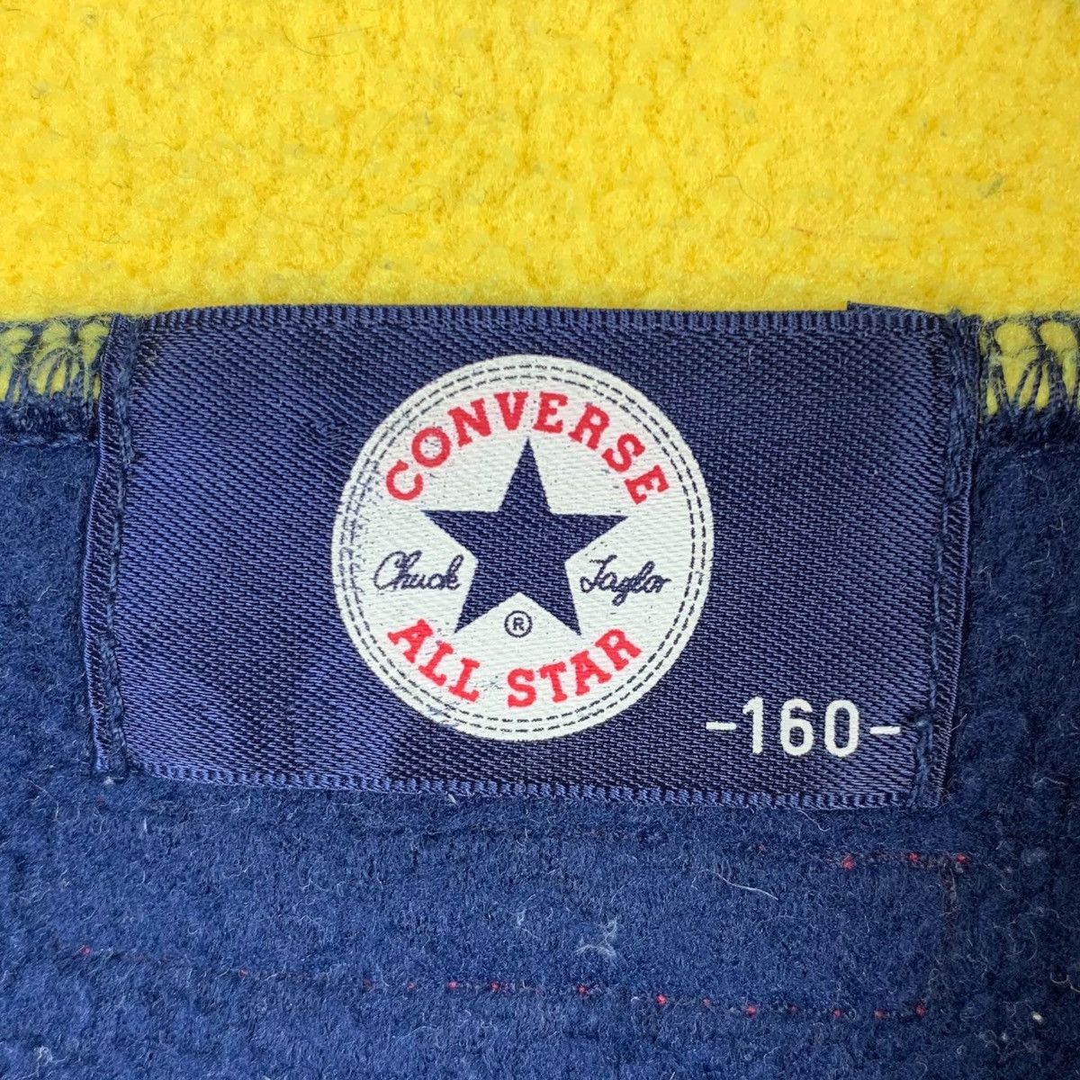 Converse CONVERSE Streetwear Big Logo Half Zipper Pullover Jumper Size US M / EU 48-50 / 2 - 7 Thumbnail
