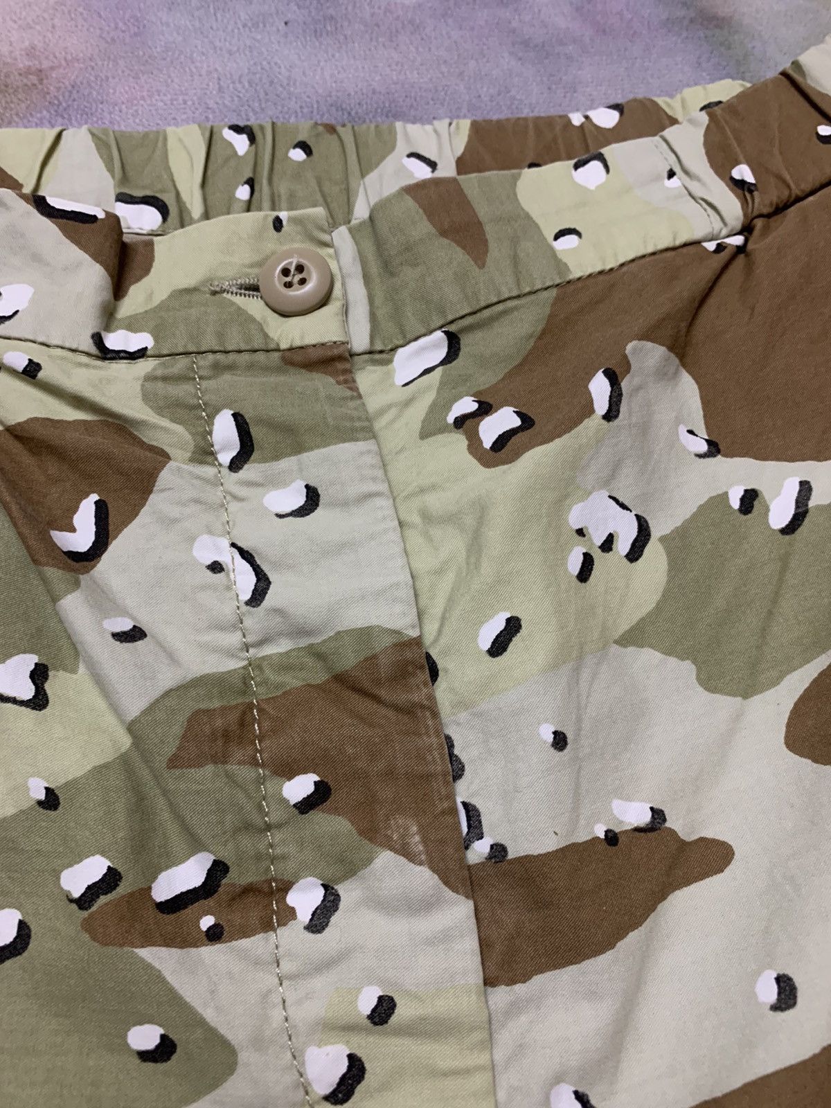 Maison Margiela MM6 Desert Camo Cropped Gaucho Pants Loose Size 29" - 6 Thumbnail
