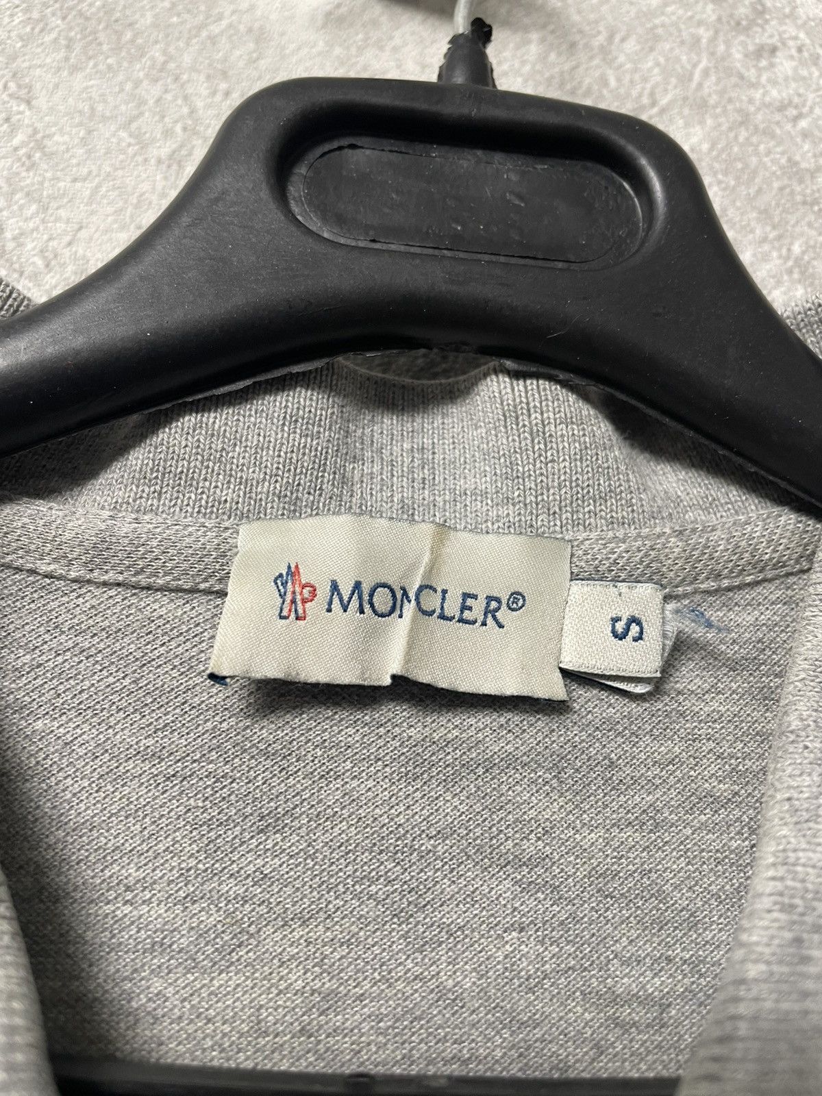 Moncler Moncler Maglia Logo Gray Polo Shirt Size US S / EU 44-46 / 1 - 9 Thumbnail