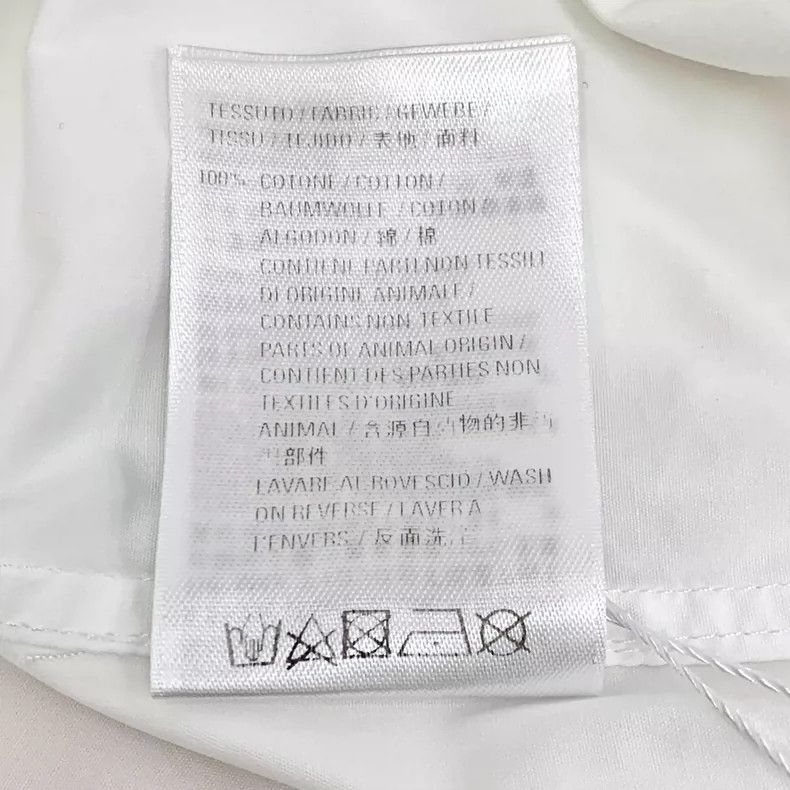 Other Balenciaga size 38 White logo monogrammed cotton lapel sin Size US S / EU 44-46 / 1 - 8 Thumbnail