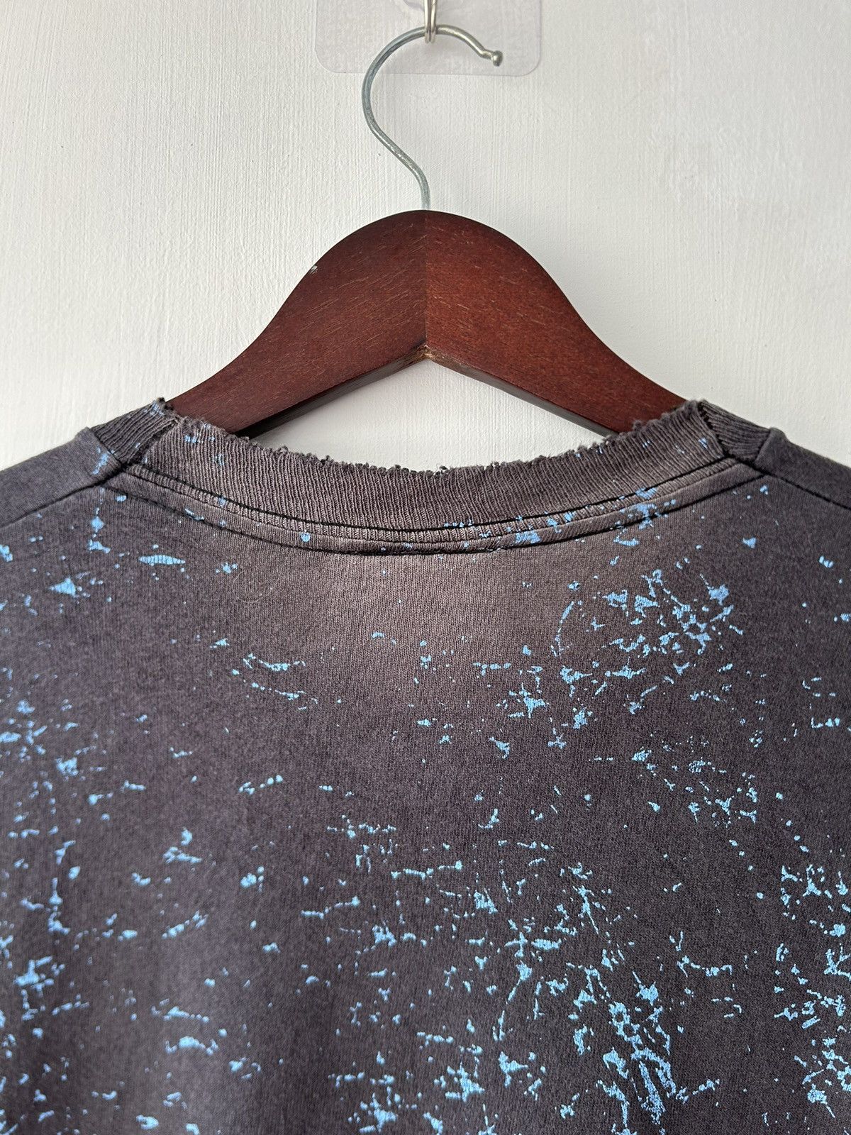 Vintage Vintage 1990s Napoli Football Club Distressed Tee Size US M / EU 48-50 / 2 - 9 Thumbnail