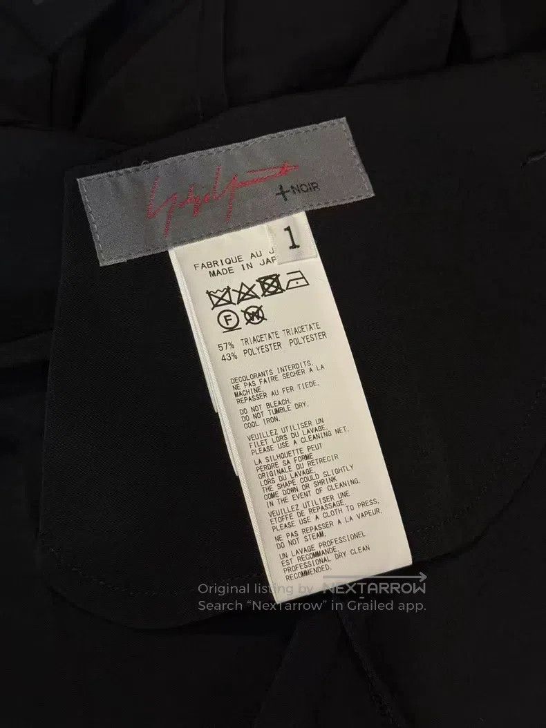 Yohji Yamamoto Yohji Yamamoto Noirdaw asymmetric pleated long shirt Size US S / EU 44-46 / 1 - 6 Thumbnail