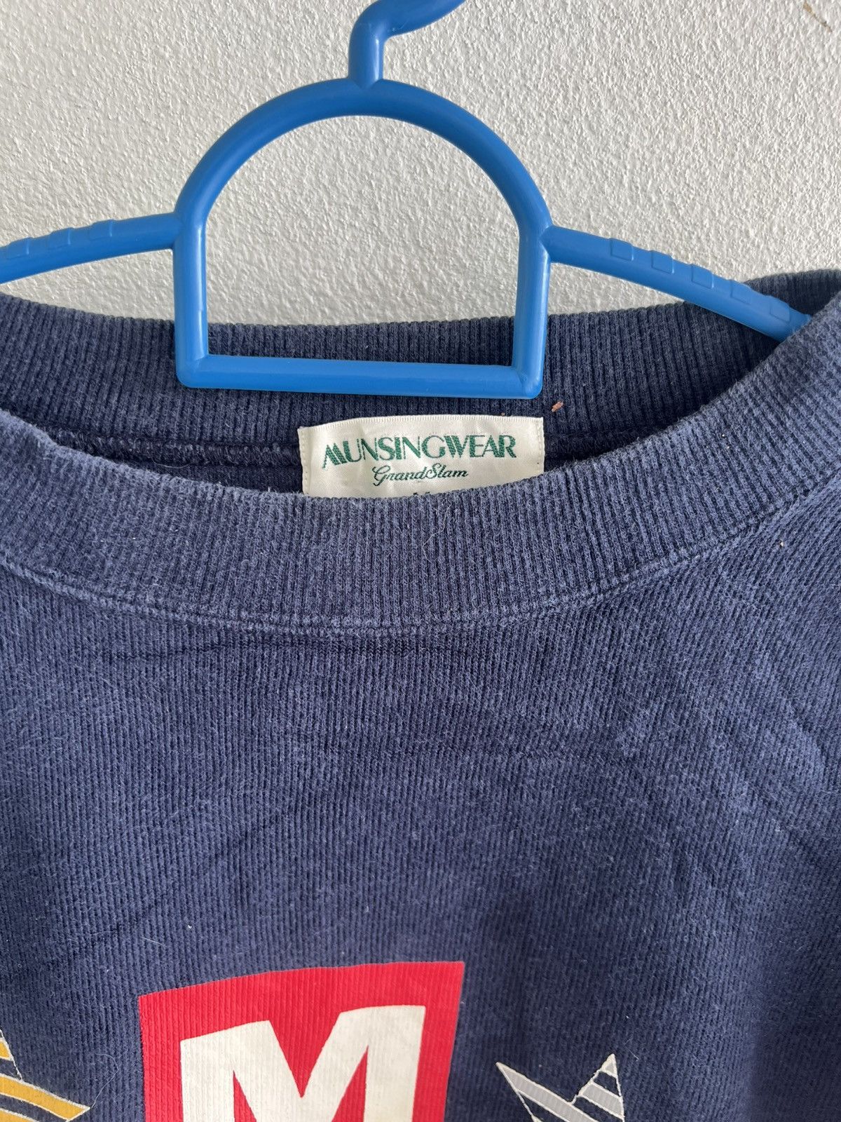 Designer × Vintage Sweatshirt Design by Munsingwear Size US L / EU 52-54 / 3 - 2 Thumbnail