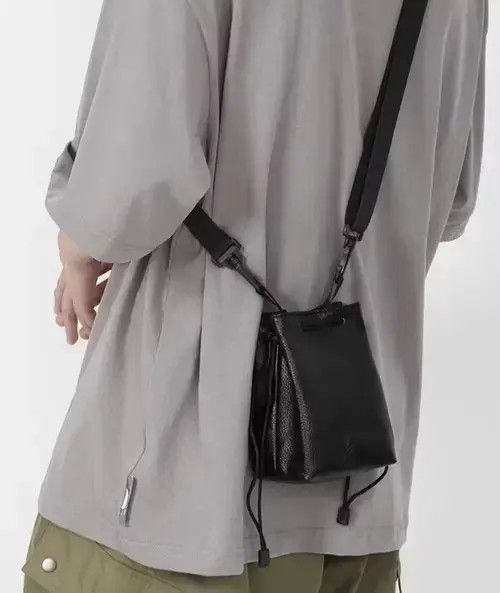 Japanese Brand Fashion y2k pu leather crossbody pouch shoulder bag Size ONE SIZE - 3 Thumbnail