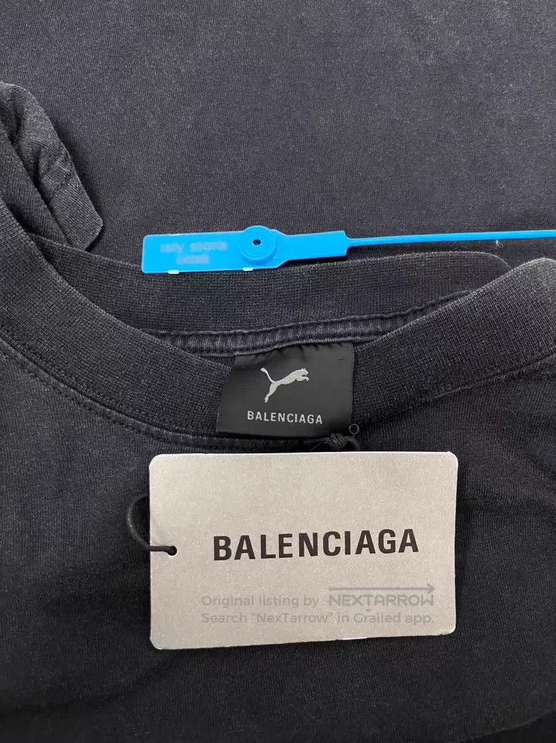 Balenciaga Balenciaga Short Sleeve Loose Fit T-Shirt Size US XL / EU 56 / 4 - 4 Thumbnail