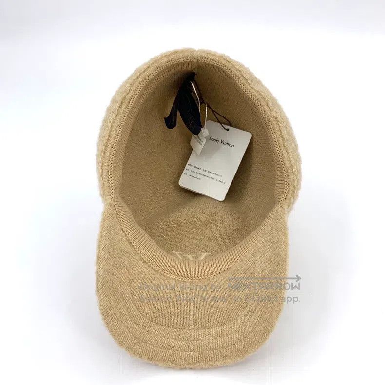 Louis Vuitton Louis Vuitton Brown logo presbyopic embroidered cotton cas Size ONE SIZE - 6 Thumbnail