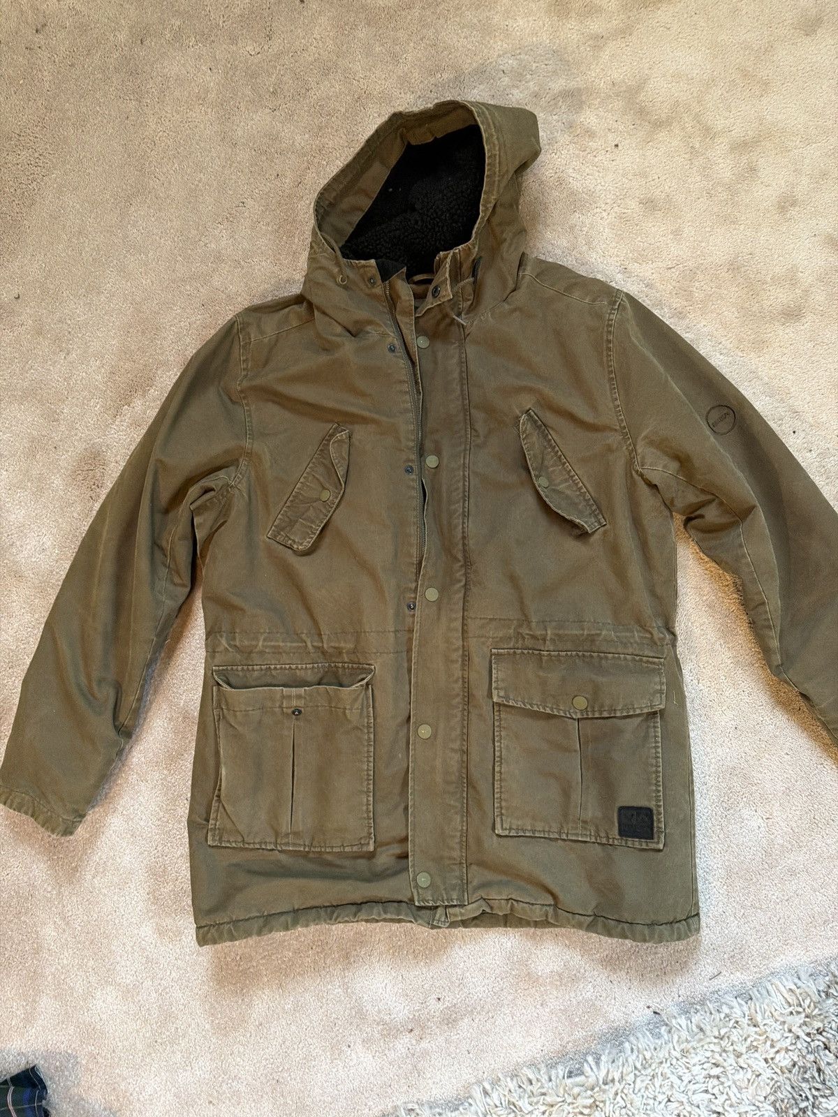 RVCA Cotton sherpa Chore jacket RVCA L Size US L / EU 52-54 / 3 - 1 Thumbnail