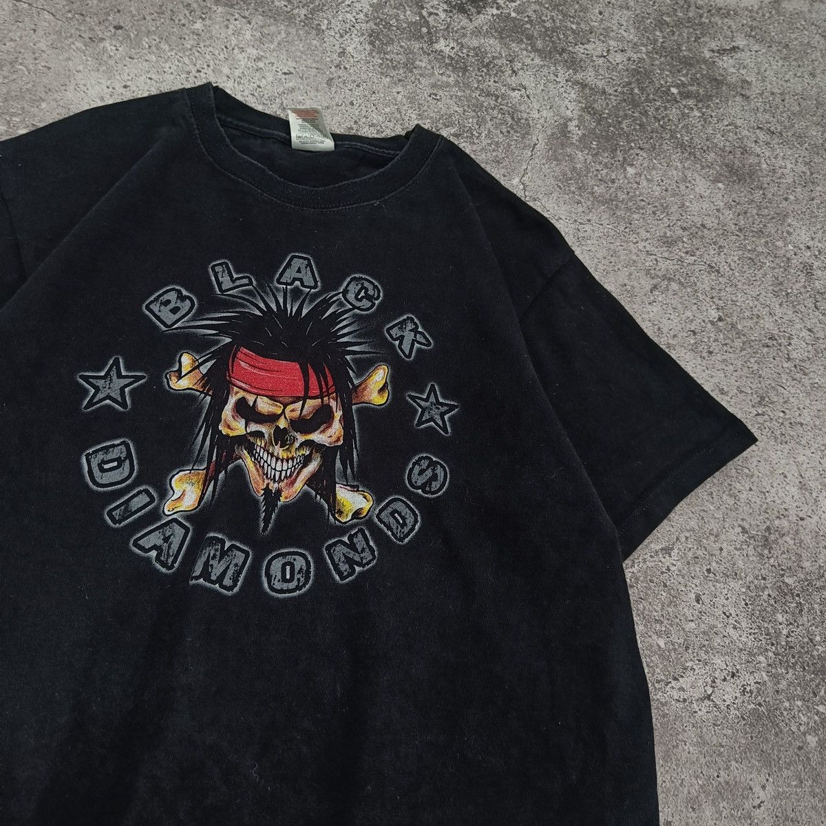 Band Tees Vintage 00s Black Diamonds Hell Boy tee og rock band y2k Size US M / EU 48-50 / 2 - 3 Thumbnail