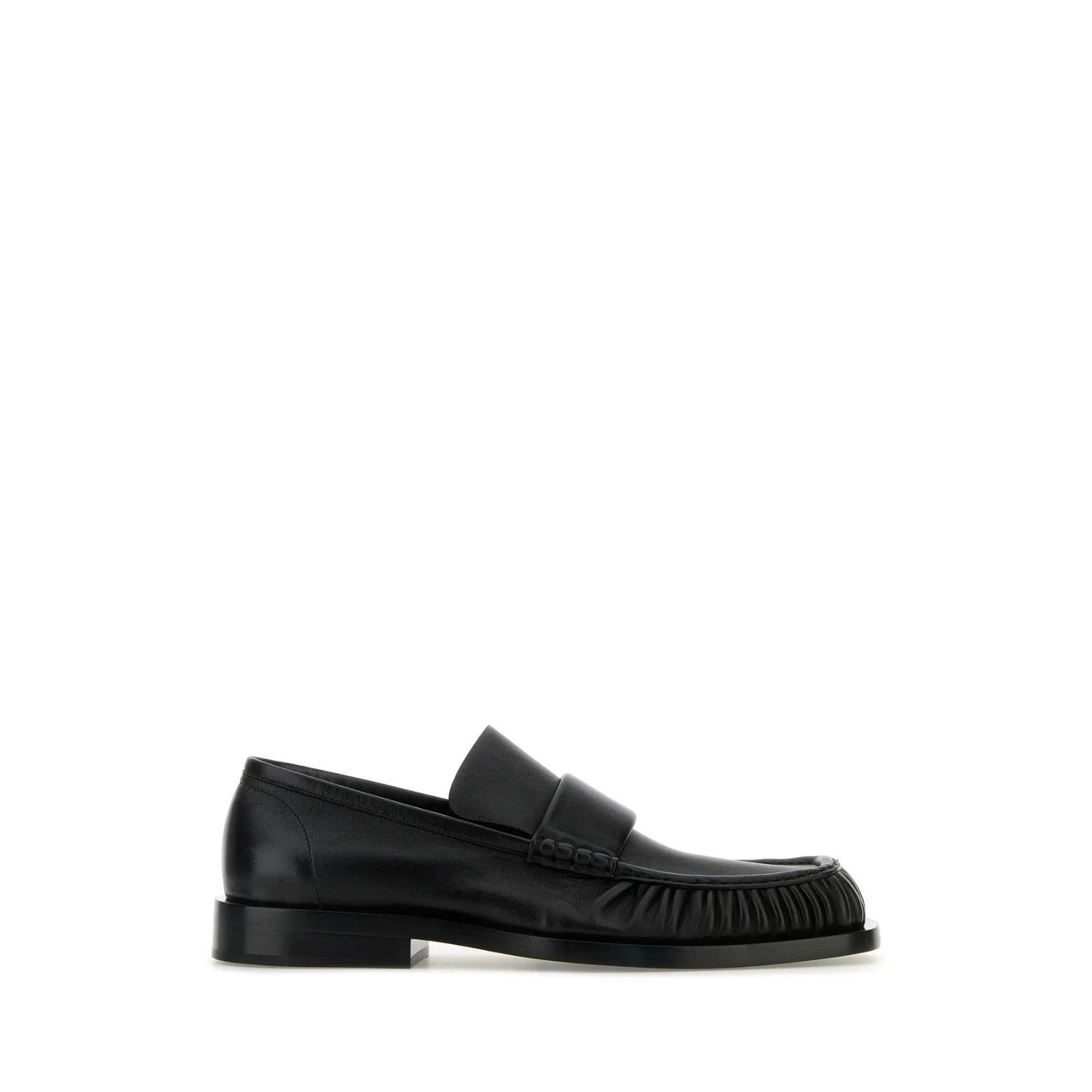 Jil Sander JIL SANDER Black Leather Loafers New & Authentic (Men's size Size US 12 / EU 45 - 5 Thumbnail