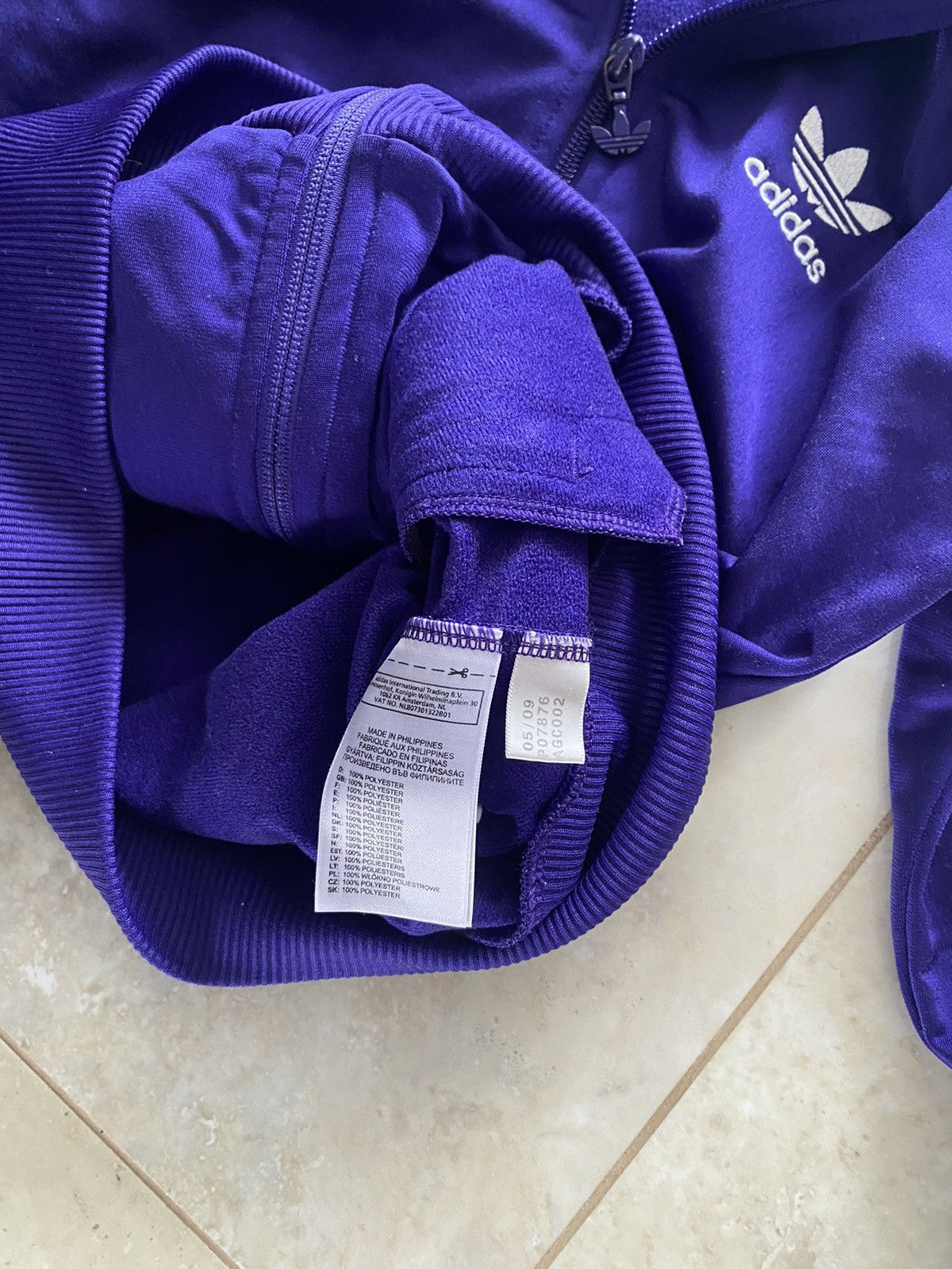 Adidas Vintage Adidas Zip Hoodie Japanese Avant-Garde Y2K Big Logo Size US S / EU 44-46 / 1 - 6 Thumbnail