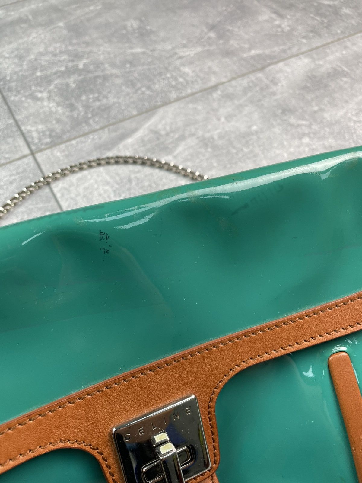 Celine Celine Clutch Patent Leather Bag Size ONE SIZE - 6 Thumbnail