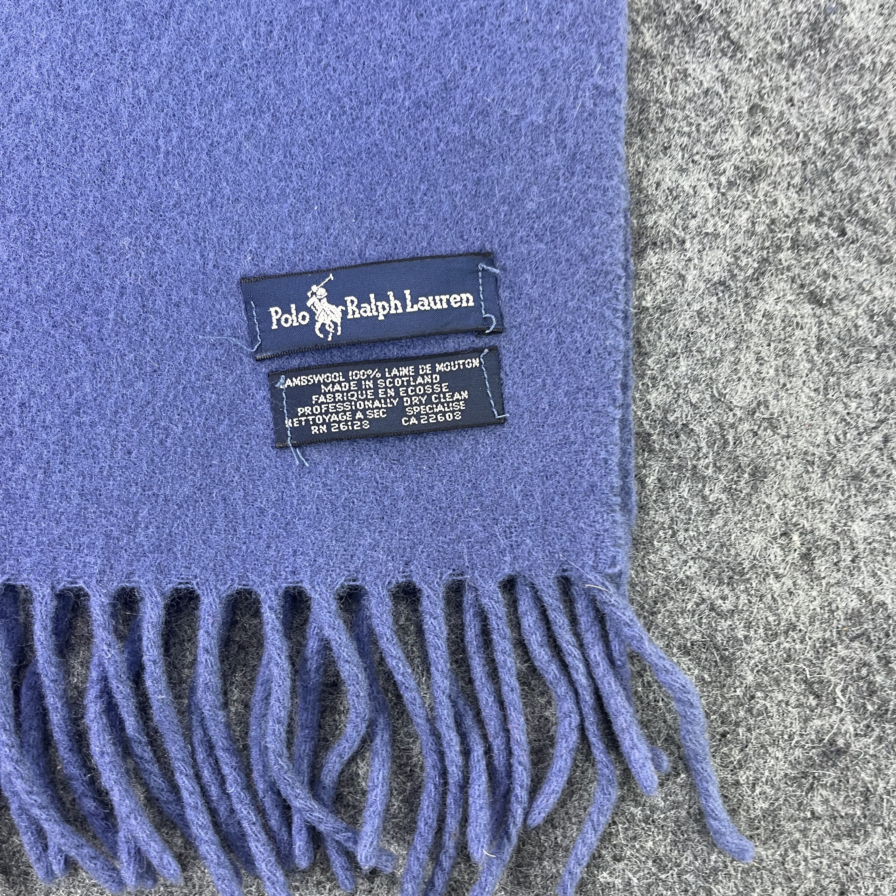 Polo Ralph Lauren × Vintage Polo Ralph Lauren Scarf / Muffler / Neckwear T789 Size ONE SIZE - 9 Thumbnail