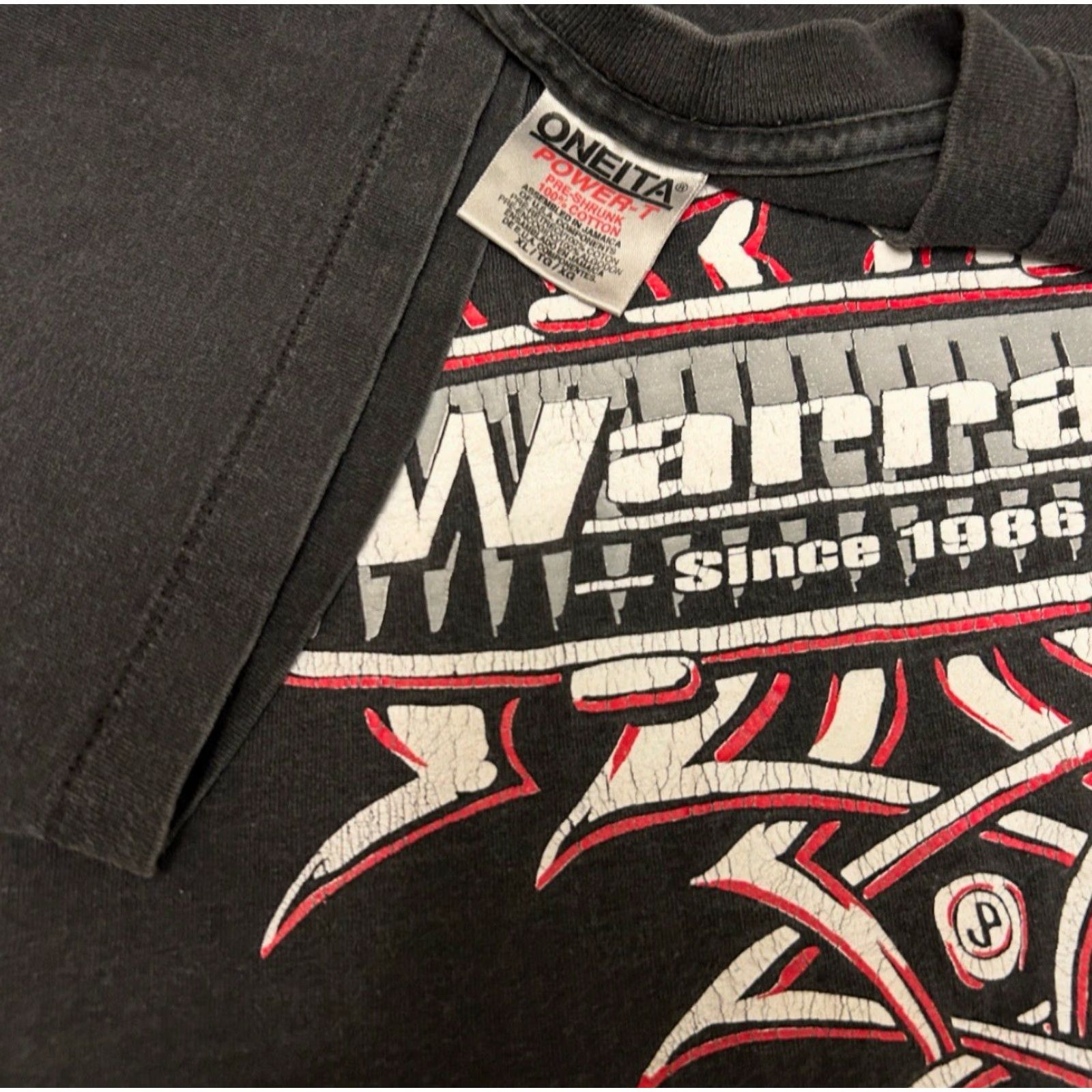 Vintage VINTAGE Rock Warrant Band Tee 90s 1998 VTG Shirt XL Mens Black Short Sleeve Shirt Mens XL Rock Band USA 90s Size US XL / EU 56 / 4 - 3 Thumbnail
