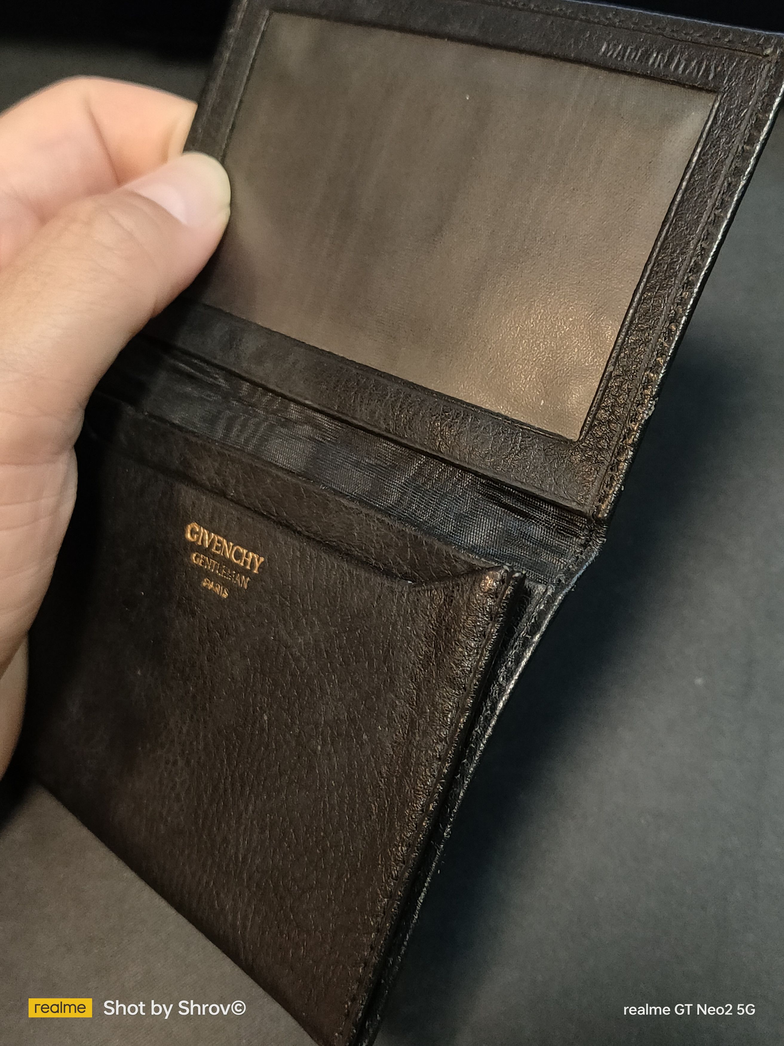 Givenchy GIVENCHY GENTLEMAN PARIS MADE IN ITALY SLOT CARD WALLET Size ONE SIZE - 5 Thumbnail