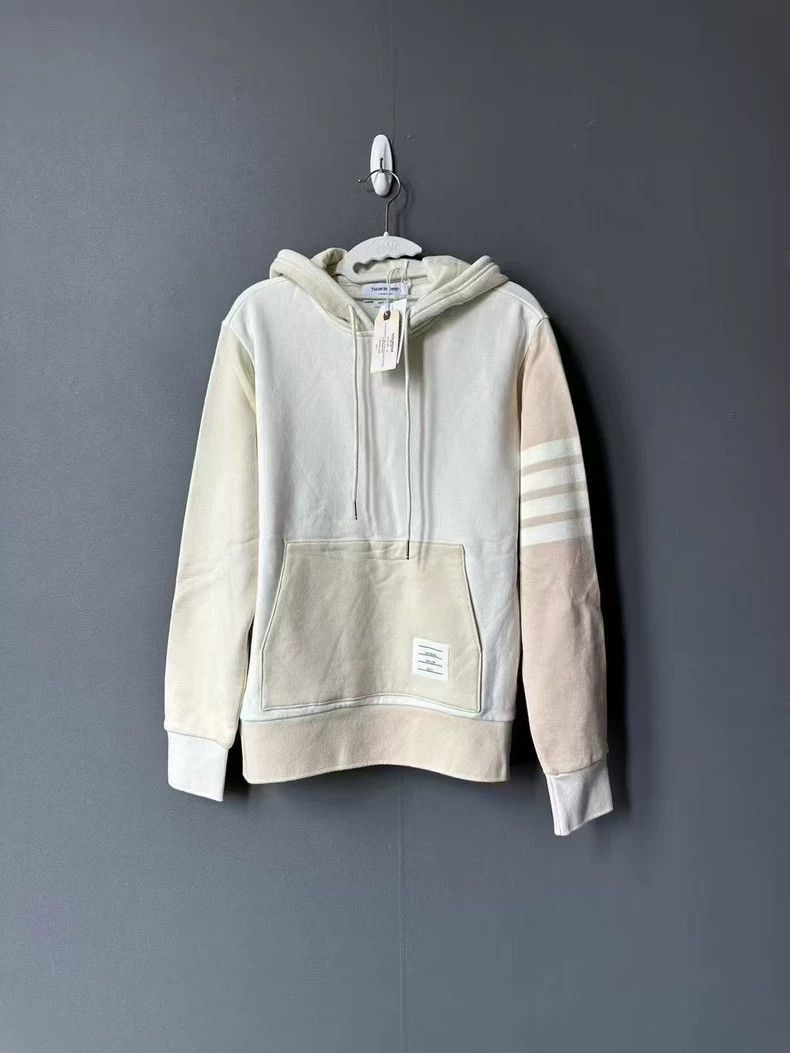 Thom Browne Thom Browne Color-blocked hoodie 2505-Nextarrow Size US M / EU 48-50 / 2 - 1 Thumbnail