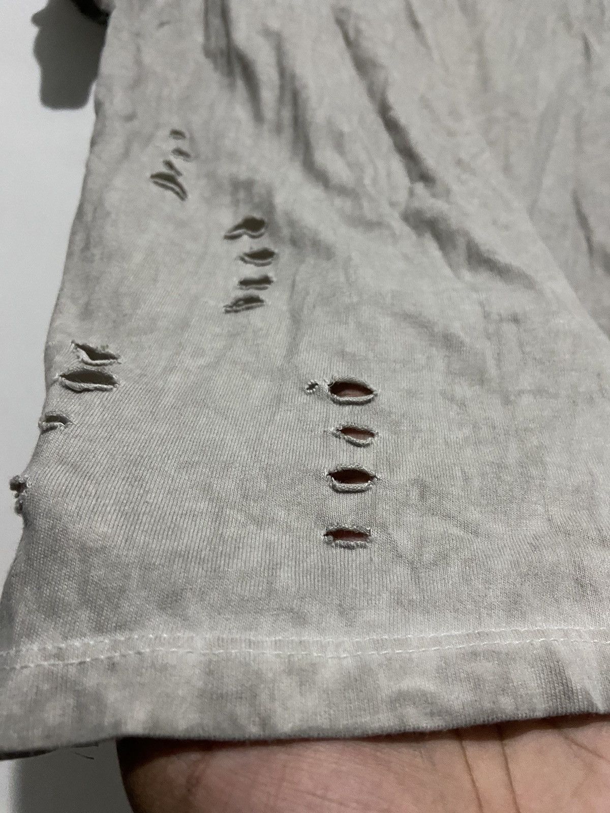 If Six Was Nine × Japanese Brand Unknown Destroyed pocket t-shirt distressed washed Size US L / EU 52-54 / 3 - 6 Thumbnail