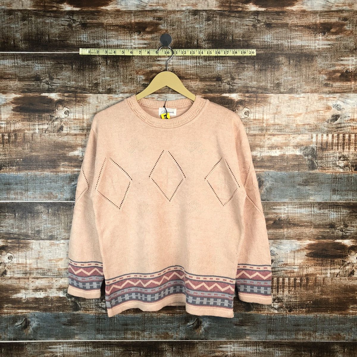 Homespun Knitwear Dey Stor Max vintage Pink Knitwear #A1862 Size M / US 6-8 / IT 42-44 - 1 Thumbnail