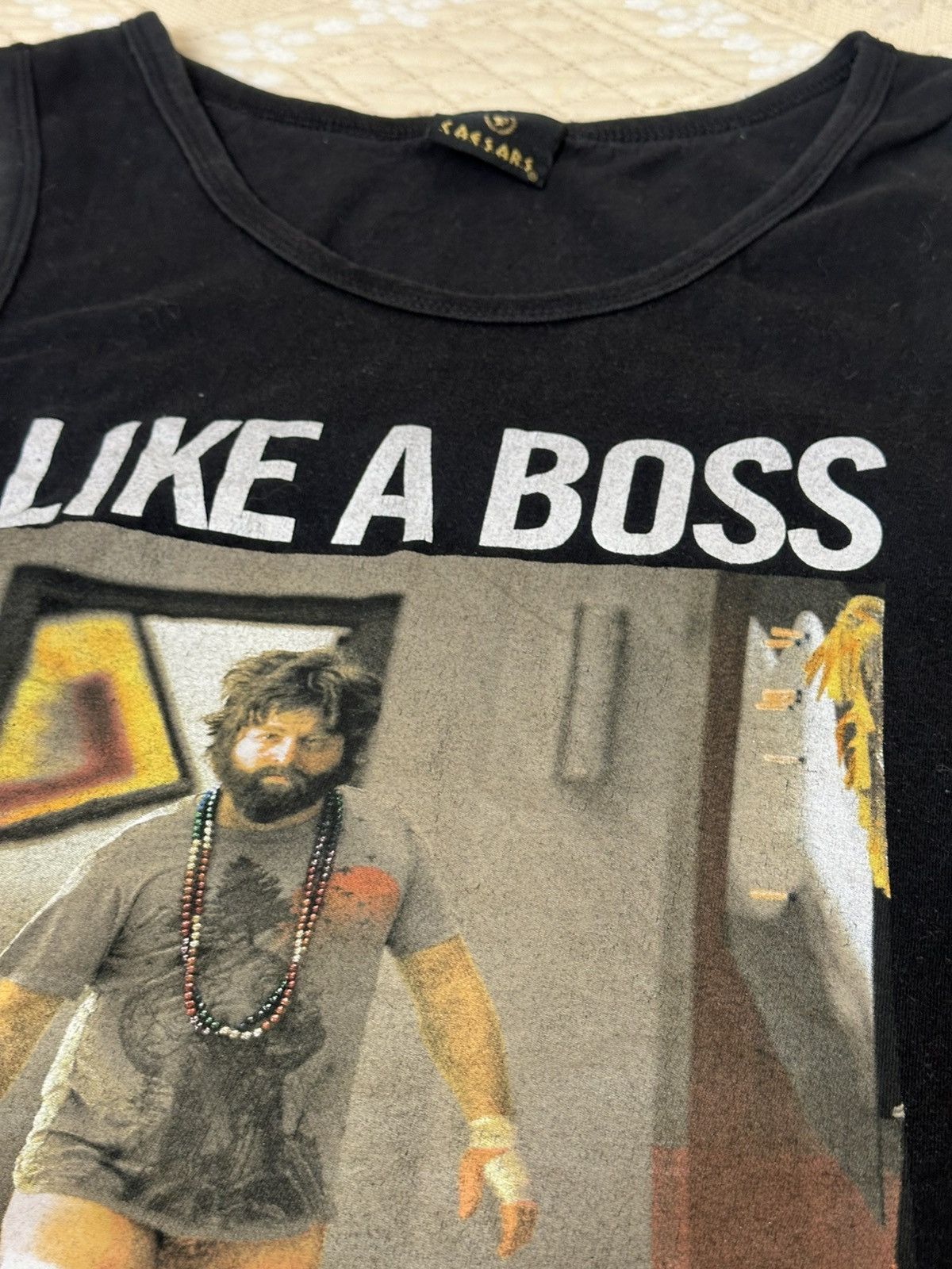 Warner Bros 🔥 2009 The Hangover Like a Boss Movie Tee Shirt Tank Caesars Size US S / EU 44-46 / 1 - 7 Thumbnail