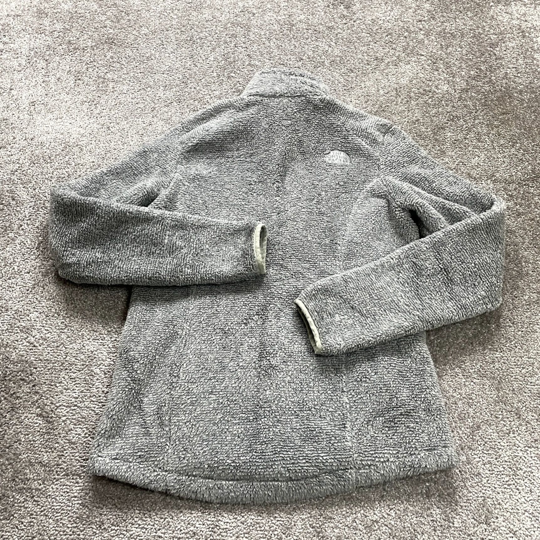 The North Face The North Face Jacket Womens Small Gray Fleece Full Zip Mock Neck Pocket Outdoor Size S / US 4 / IT 40 - 2 Thumbnail