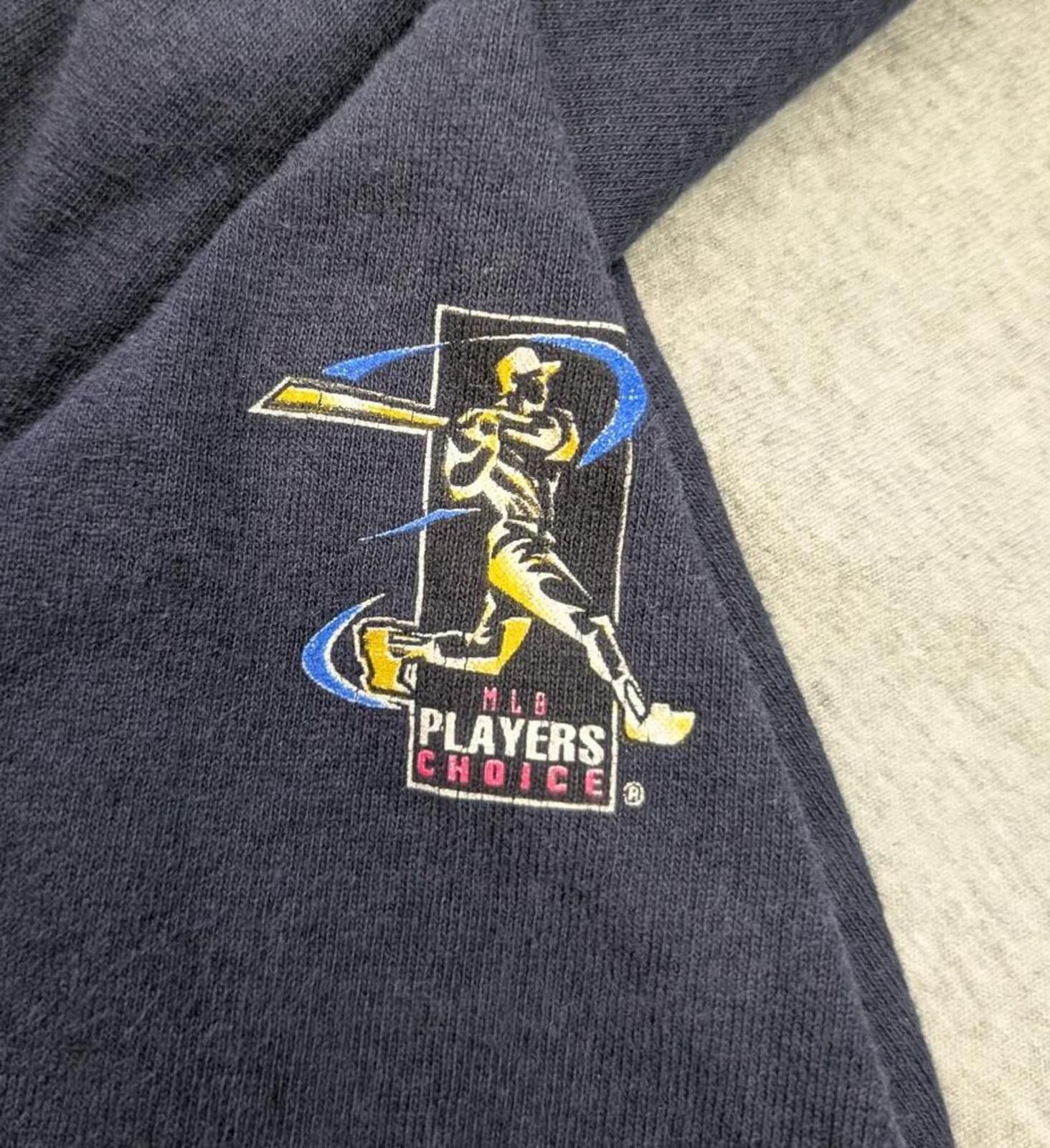Sony Vintage MLB The Show 06 Playstation Promo T-shirt Size US XL / EU 56 / 4 - 4 Thumbnail