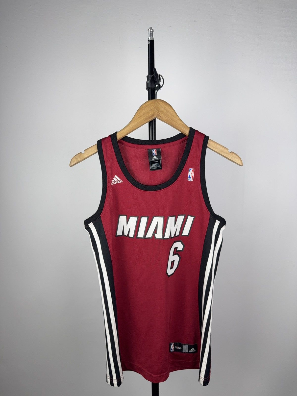 Lebron James Miami Heat 6 Jersey | Grailed
