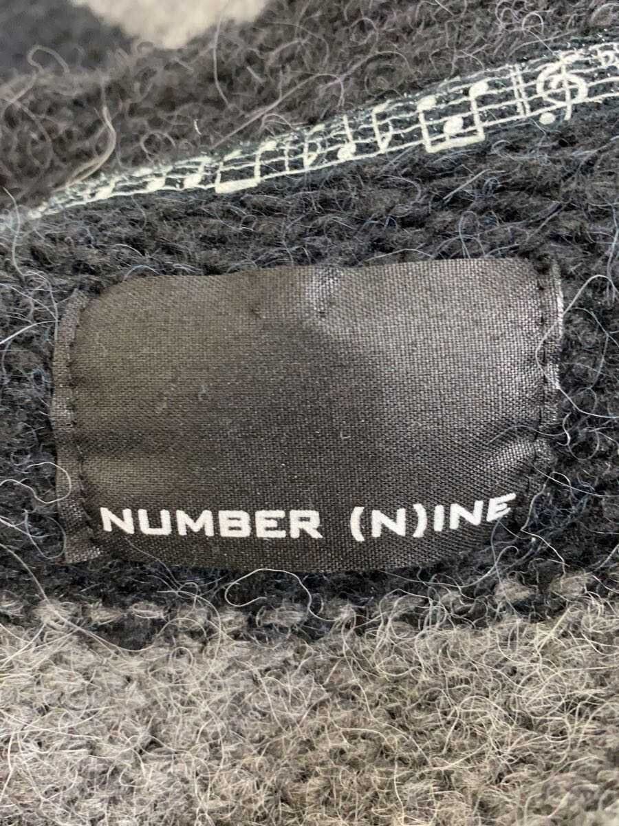 Number (N)ine Striped Distressed Cobain Knit Cardigan Size US L / EU 52-54 / 3 - 4 Thumbnail