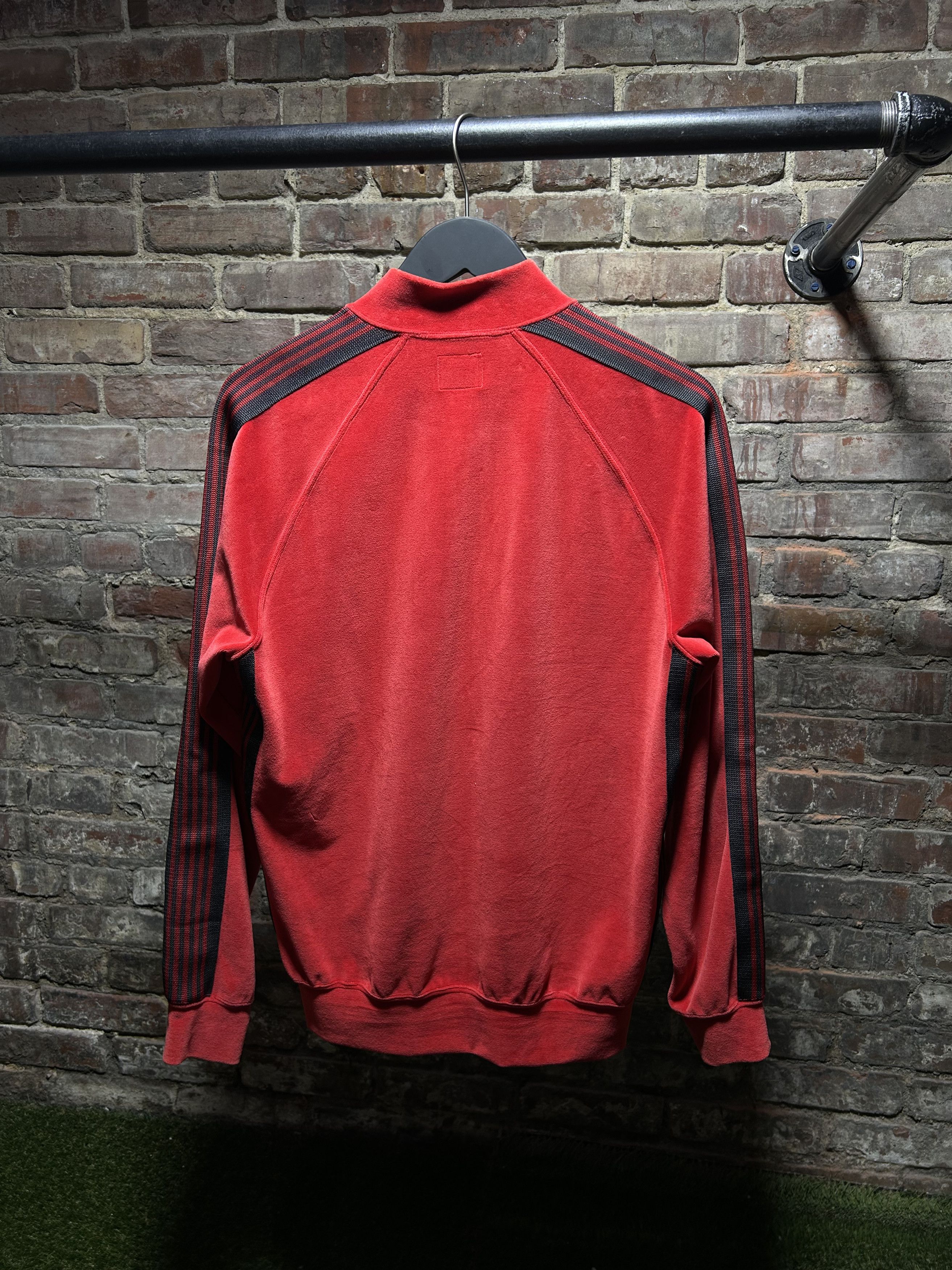 Needles Needles Velour Track Jacket Red Size US S / EU 44-46 / 1 - 2 Thumbnail