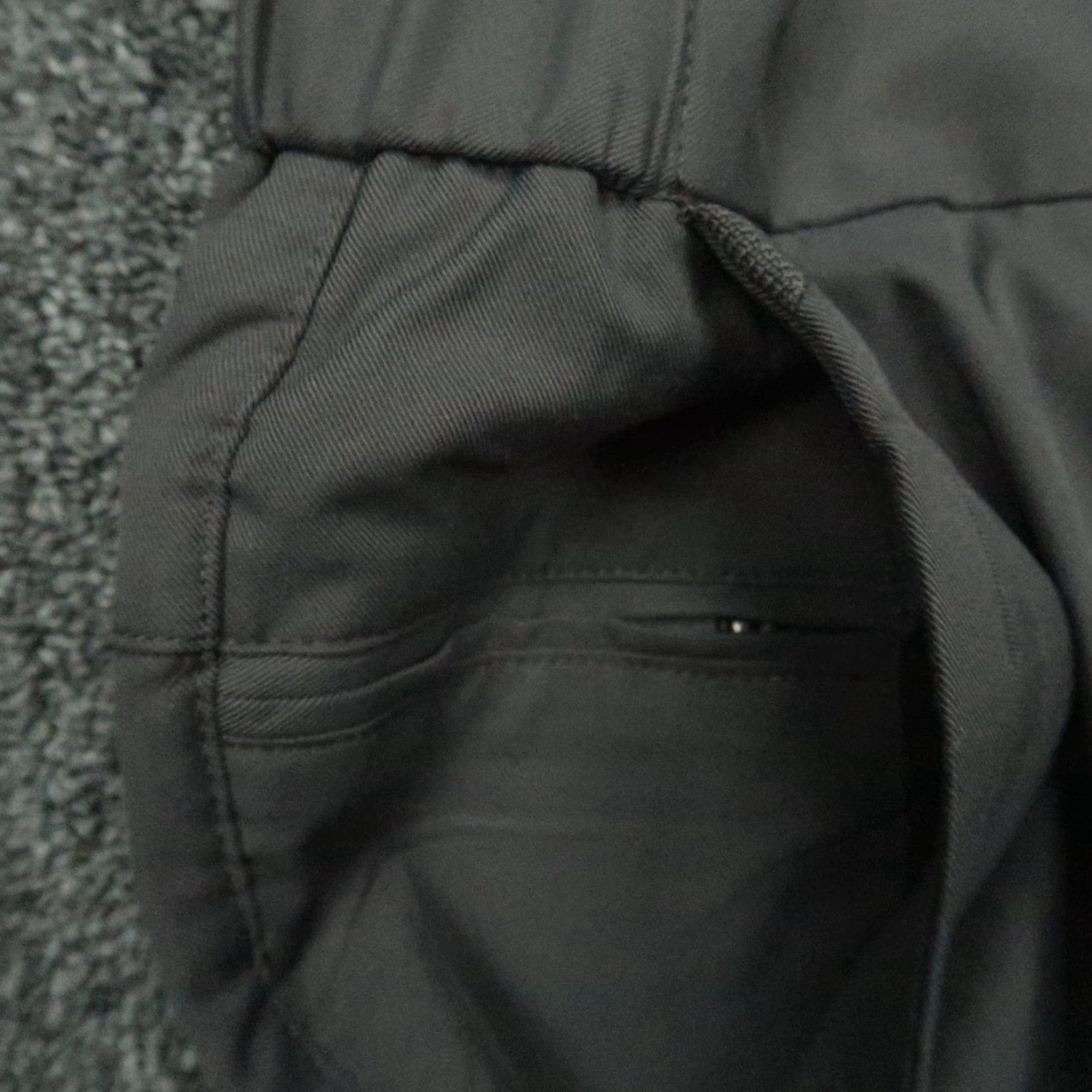 Vintage Jack Archer Pants Men 36x32 Charcoal Gray Jetsetter Tech Chino Zip Pocket Size US 36 / EU 52 - 3 Thumbnail