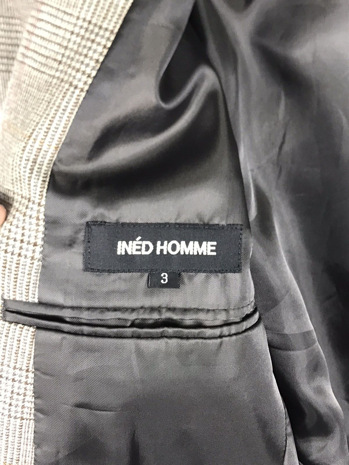 Japanese Brand × Yohji Yamamoto ⚡️Ined Homme Yohji Yamamoto Wool Single Breast Blazer Size 46R - 10 Thumbnail