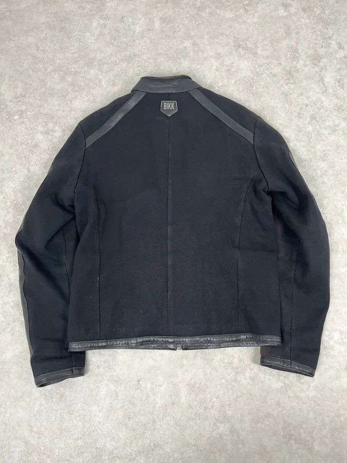 Dirk Bikkembergs 2000s Dirk Bikkembergs Hybird Leather Jacket Size US M / EU 48-50 / 2 - 6 Thumbnail