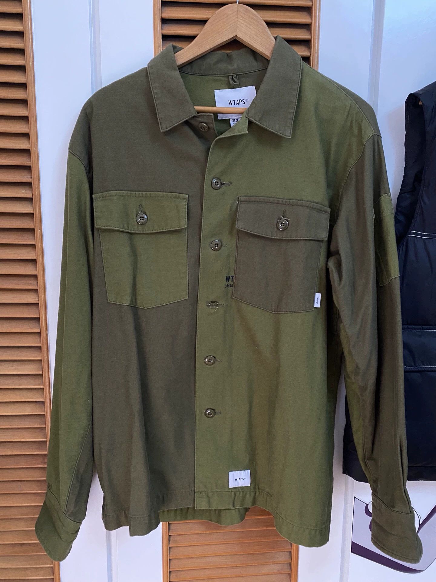 Wtaps WTAPS BUDS SATIN 18AW Two-Pocket Jacket Size US M / EU 48-50 / 2 - 1 Thumbnail