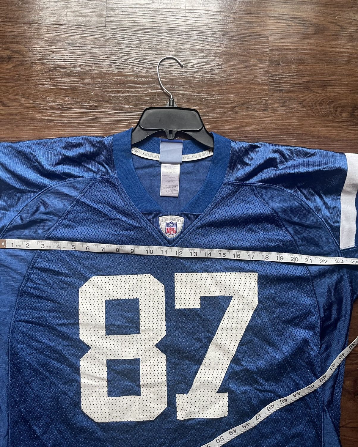 Reebok Vintage Reggie Wayne Indianapolis Colts Jersey Adult XL Size US XL / EU 56 / 4 - 8 Thumbnail