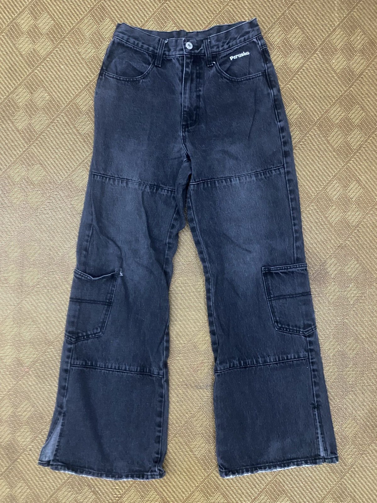Japanese Brand Perushu Japan Flare jeans Size US 28 / EU 44 - 1 Thumbnail