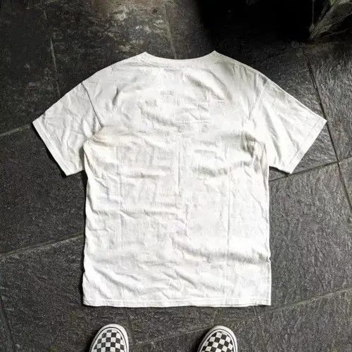 VIBE Atsuko x Kyoko White street washed retro car print t-shirt Size US M / EU 48-50 / 2 - 4 Thumbnail