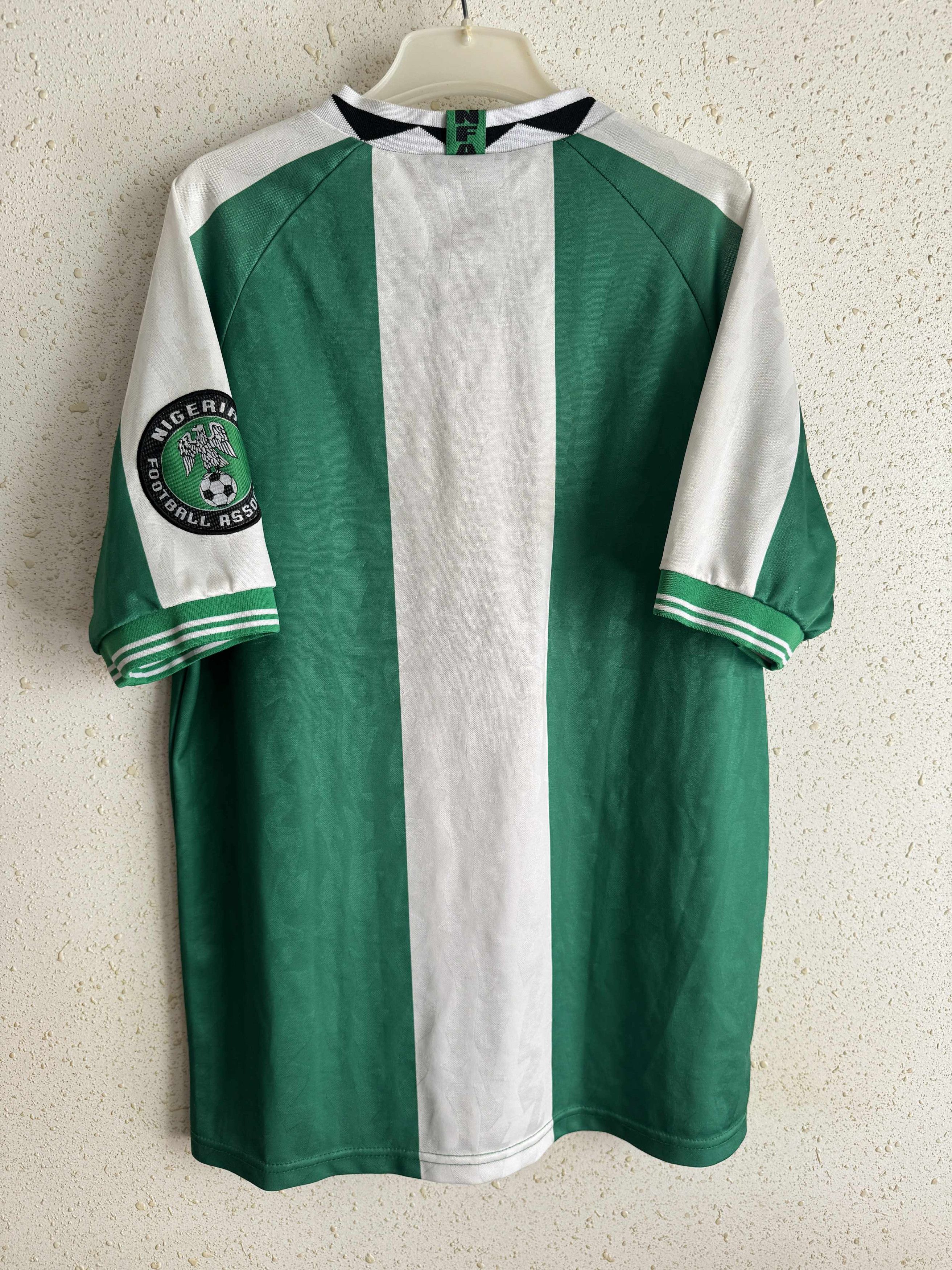 Nike Nigeria 1996/97 Home Shirt Vintage NIKE Size US M / EU 48-50 / 2 - 2 Thumbnail