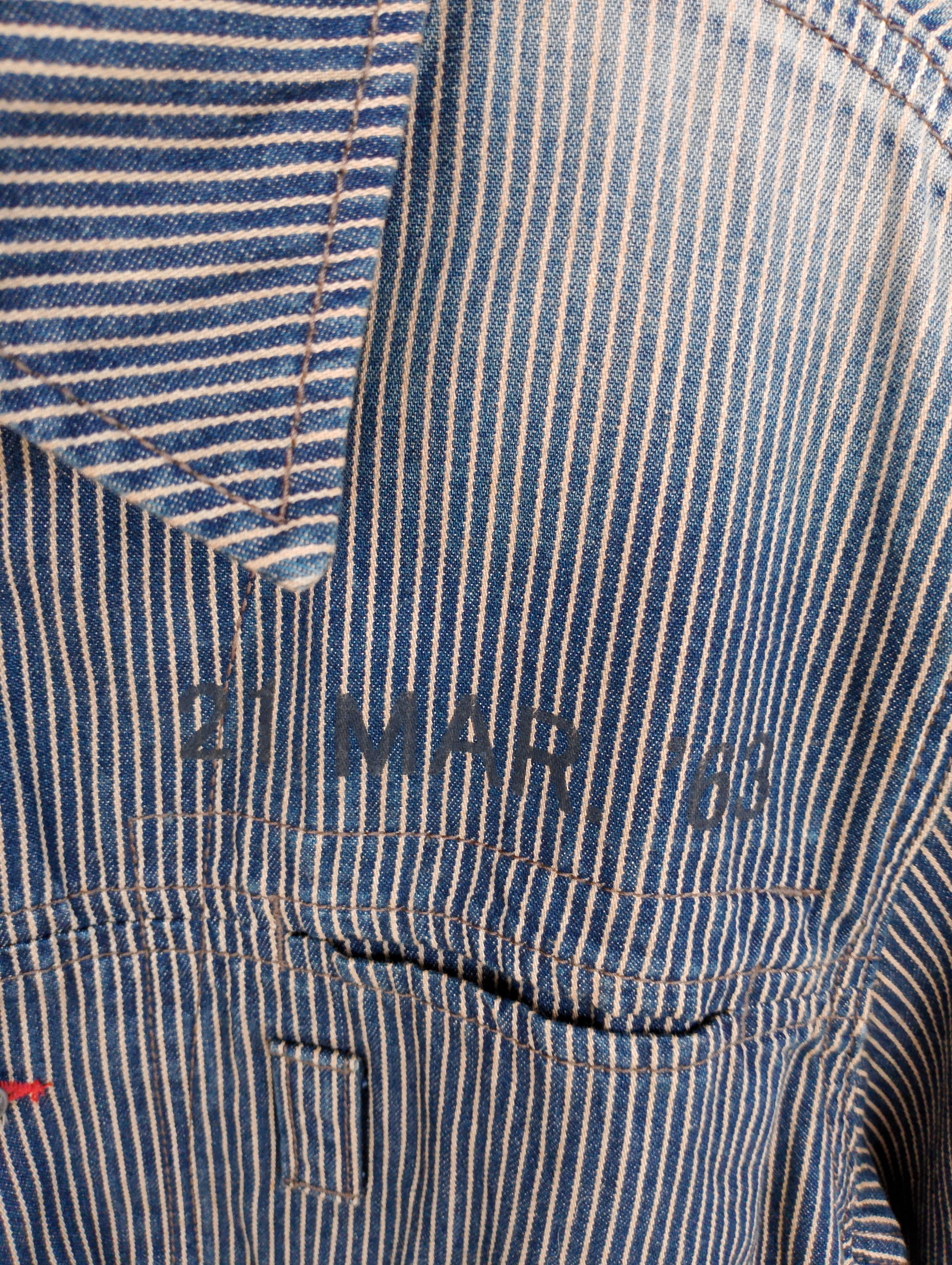 PPFM Vintage PPFM Hickory Stripes Worker Jacket Size US M / EU 48-50 / 2 - 13 Thumbnail