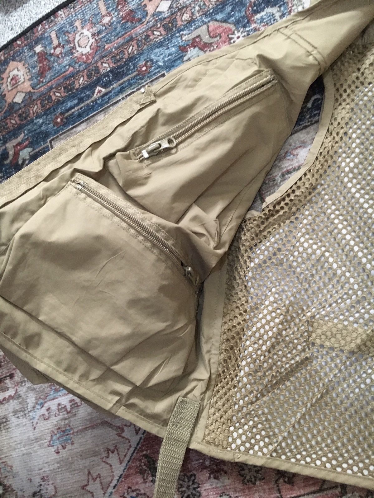 Japanese Brand × Vintage Weather Land Multi pocket Nylon Vest Size US M / EU 48-50 / 2 - 6 Thumbnail