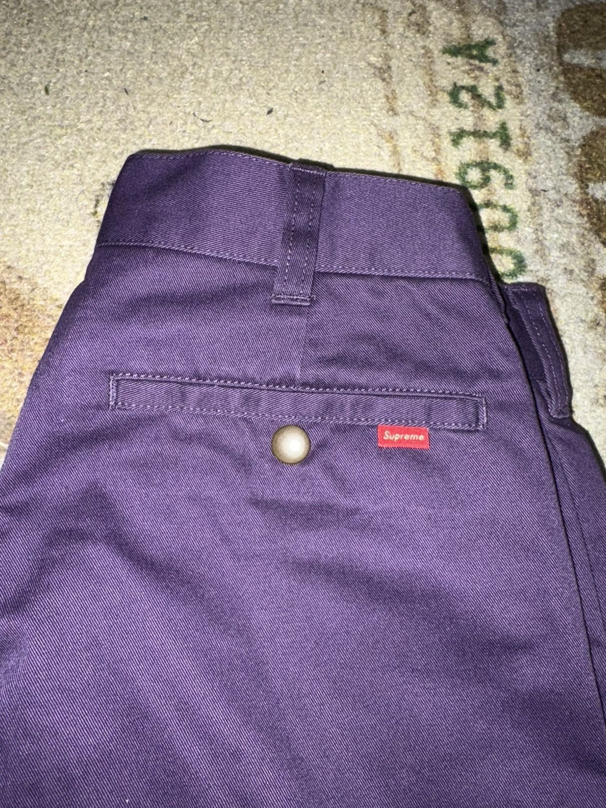 Supreme Supreme Work Pants Purple US 30 Size US 30 / EU 46 - 3 Thumbnail