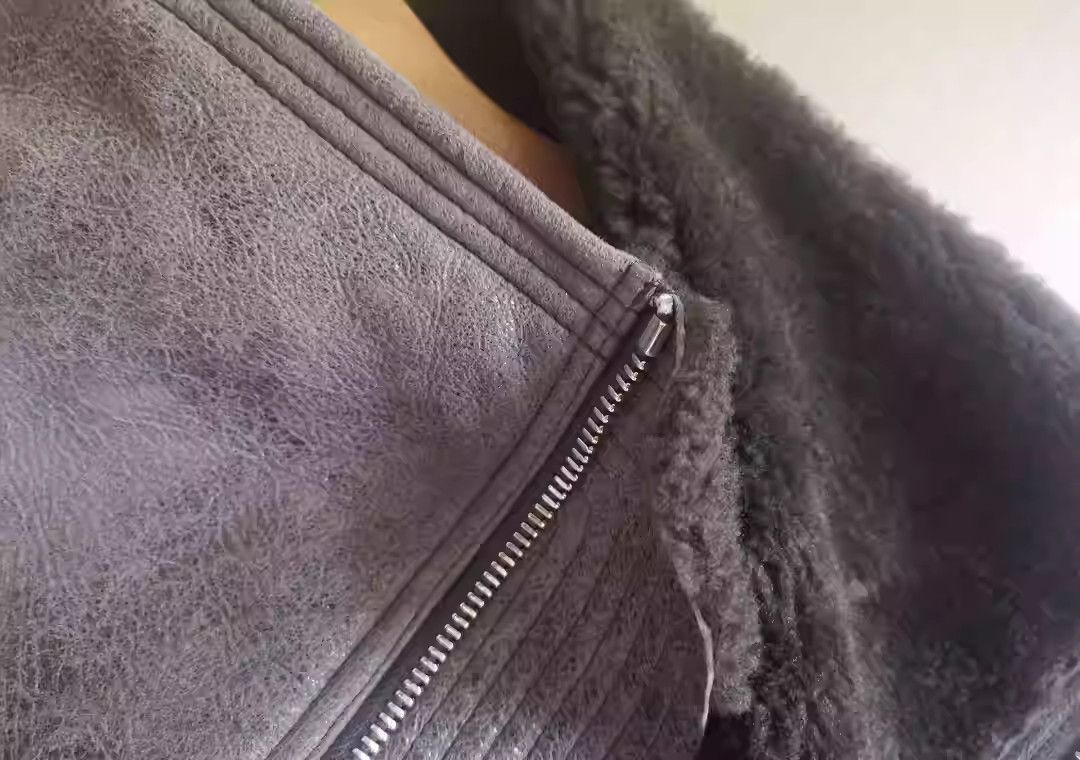 Rick Owens Rick Owens fur all-in-one leather coat Size US M / EU 48-50 / 2 - 3 Thumbnail