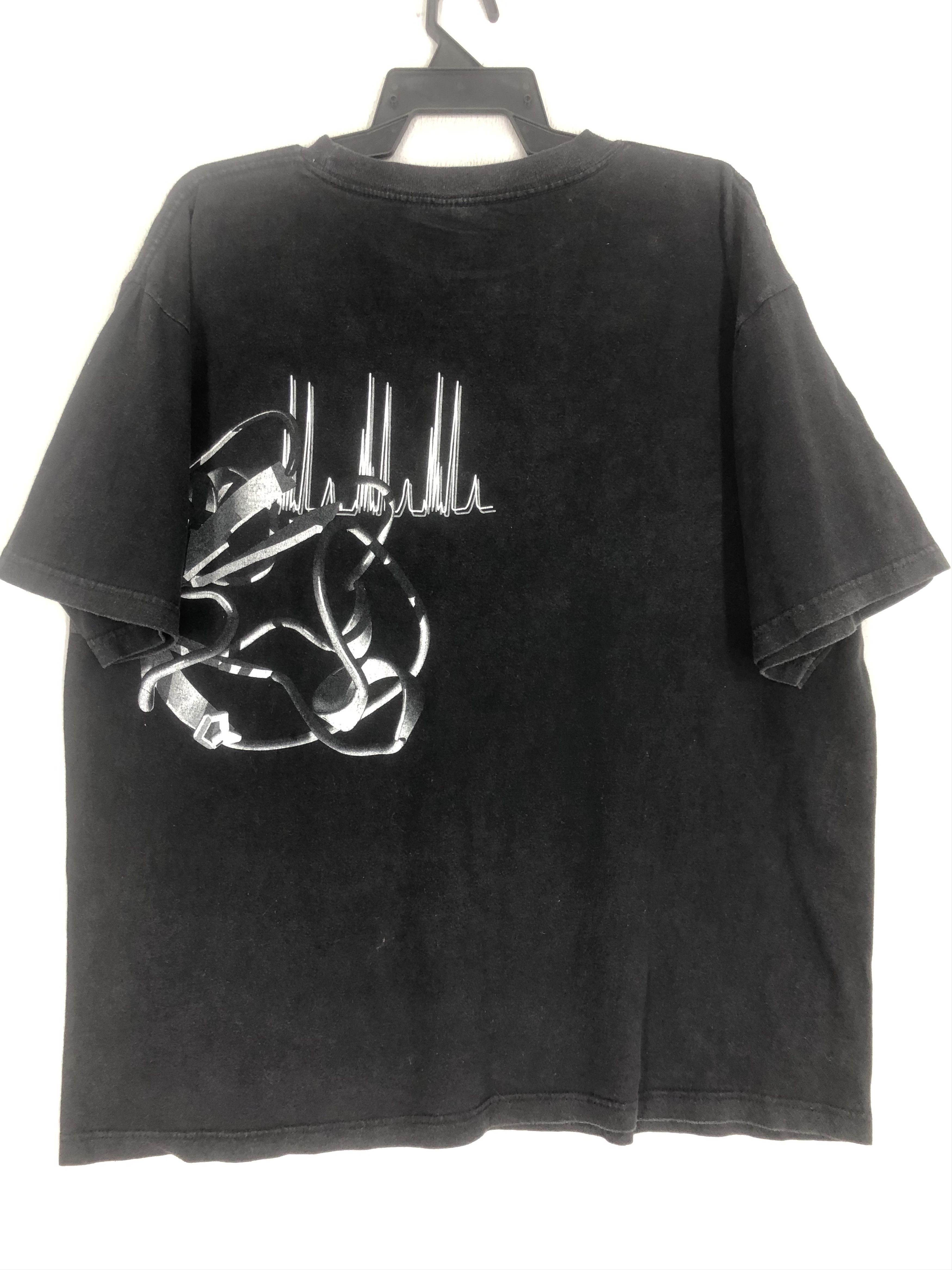 Vintage Vintage 90s PIERCE Industrial ART Rare Tee Size US XL / EU 56 / 4 - 4 Thumbnail