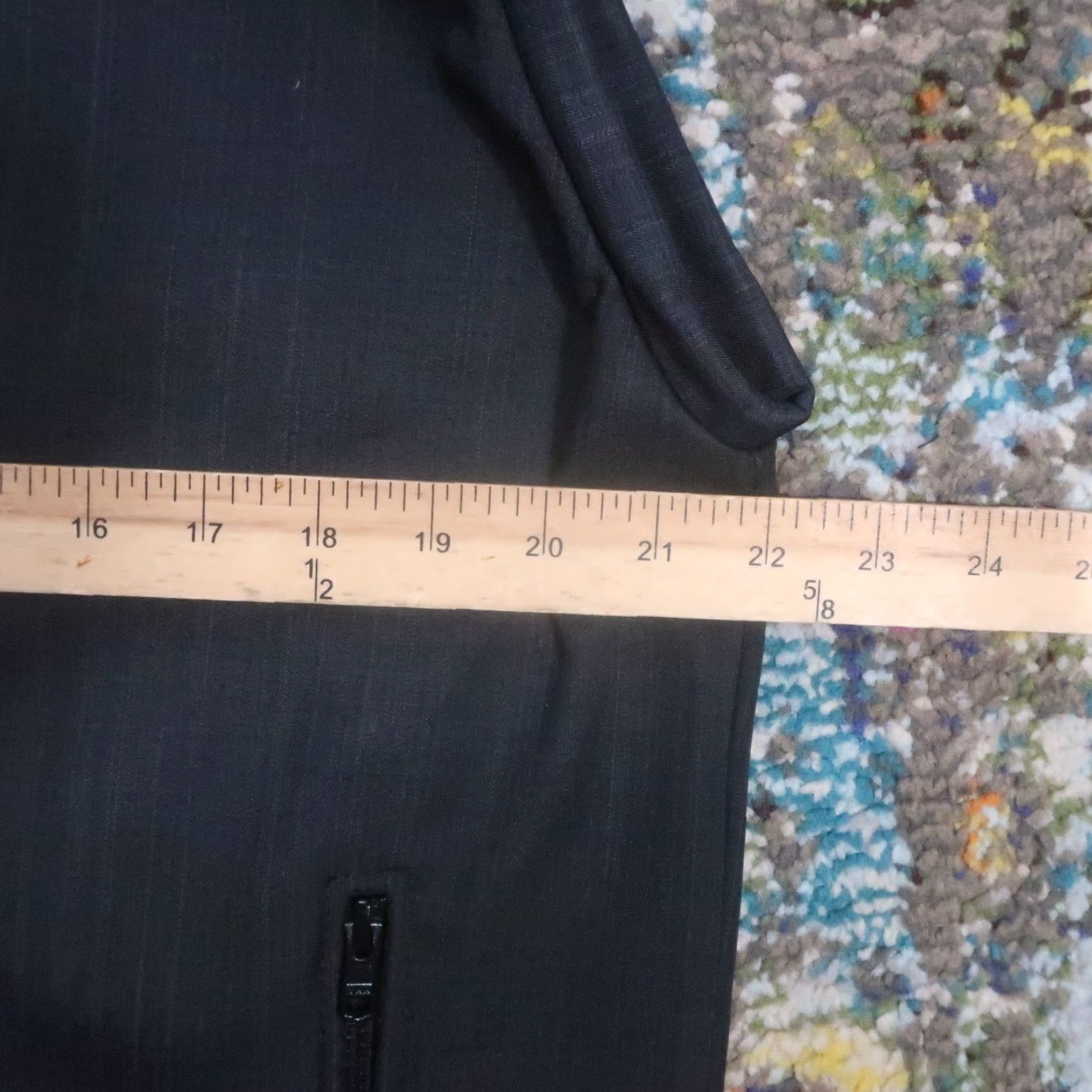 J Brand J2 Vest Mens M Black Fleece Lined Performance Full Zip Polyester Golf USA Size US M / EU 48-50 / 2 - 6 Thumbnail