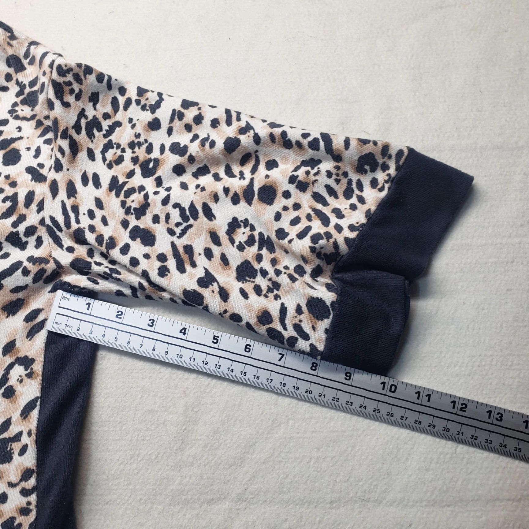 Vintage Simply Vera Wang Knit Top Leopard Print Shirt Dress Adult Women's Size M Medium Size M / US 6-8 / IT 42-44 - 7 Thumbnail