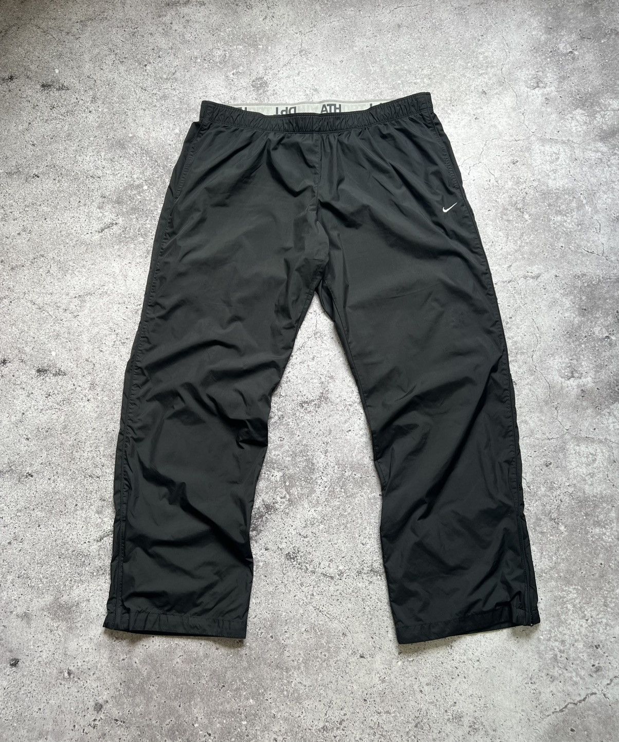 Nike × Vintage Vintage Nike Track Pants Swoosh Y2K Women's Size 36" / US 14 / IT 50 - 1 Thumbnail